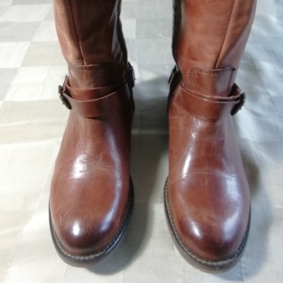 Hinge from Nordstrom brown boots size 6.5 - Picture 2 of 10